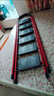 鸿志静选德国梯子家用折叠室内人字多功能四步梯五步梯加厚钢管踏板爬梯 红色加厚【四步梯】升级安全卡扣稳固不晃动 多功能折叠梯 实拍图