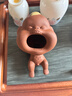 紫砂尿童茶宠摆件精品可养茶盘茶玩摆设茶具配件创意大嘴撒尿娃娃 朱泥-尿童 晒单实拍图