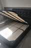 林氏家居真皮床包豪斯意式皮艺双人床软包主卧气动储物床1.8米x2米床PC067 实拍图