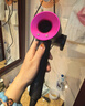戴森（DYSON）HD15 高速吹风机 Dyson Supersonic 电吹风 负离子 速干护发礼  礼物推荐 HD15 紫红色 实拍图