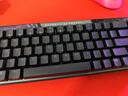 ROG魔导士Ace HFX 电竞磁轴键盘 游戏机械键盘 无畏契约 8K回报率 小蜜蜂战队同款 PBT 双色注塑版 实拍图