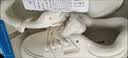 回力女鞋冬季棉鞋女加绒保暖小白鞋2026加厚百搭厚底增高板鞋子女潮 米色【加绒款】 37 (235mm) 实拍图