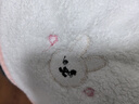【洁丽雅同厂】婴儿刺绣小方巾超柔新生宝宝儿童洗脸擦手24*24cm 体验装1条 实拍图