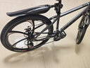 凤凰铝合金山地自行车成年人男士女士油刹可锁双减震山地车自行车学生 肖光灰/全轴承/六刀轮 26英寸（适合身高160-180） 24速凤凰定位变速【碳钢车架】 实拍图