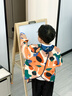 葆氏宝宝长袖罩衣防水隔脏围兜儿童绘画画衣服反穿男女幼儿园美术围裙 实拍图