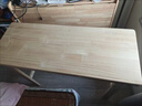 爱迪威实木书桌电脑桌少儿学习桌松木书桌家用简易办公木桌写字桌 60长40宽75高 原木无漆单桌 实拍图