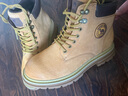 骆驼（CAMEL）【山泽】大黄靴男时尚马丁靴男休闲工装靴 L14W307636 土黄 43 实拍图