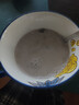 五谷磨房低GI黑芝麻糊炖奶米糊无糖核桃芝麻黑豆粉即食早餐代餐粉546g*2罐 实拍图