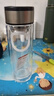 【⭐京东物流配送】高硼硅双层玻璃杯大容量泡茶杯水杯子茶水分离 【活动】 350ml 1只 实拍图