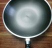【抄低价高品质】不粘锅炒锅食品级不锈钢蜂窝炒锅电磁炉煤气灶用 三层钢双面屏【带盖款】 32cm 实拍图