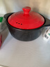 爱仕达（ASD）砂锅陶瓷煲汤锅炖锅2.5L耐高温浅汤煲仔饭锅明火专用RXC25B3WG-O 实拍图