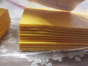 百吉福芝士片80片960g黄车达白片早餐汉堡干酪奶酪片烘焙原料商用 乐菲利娜车达芝士片 960g*1袋 实拍图