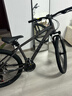 喜德盛山地自行车黑客380避震前叉21速禧玛诺变速X6铝合金车架通勤代步 黑/灰色（26款） 15.5寸（建议身高150-165cm） 实拍图