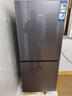 海尔（Haier）冰箱193升双门两门对开门风冷无霜一级能效节能变频玻璃面板净味家用租房电冰箱BCD-193WGHC2E7AS 实拍图