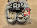 大嘴猴（Paul Frank）棉拖鞋男情侣时尚简约厚底家居保暖冬季拖鞋PF6661灰色280 实拍图