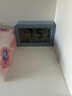 得力（deli）儿童节礼物多功能电子闹钟儿童卧室床头钟学生专用起床神器开学必备蓝 LE102开学必备礼物 实拍图
