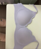 ubras花瓣杯软支撑文胸罩细肩带女士内衣女无钢圈聚拢椰青灰-背勾L 实拍图
