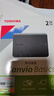 东芝（TOSHIBA）2TB 移动硬盘机械 新小黑A5 USB3.2 Gen 1 2.5英寸 兼容Mac 数据存储 轻薄便携 实拍图