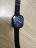 Apple/苹果 Watch Series 10 智能手表GPS款42毫米亮黑色铝金属表壳黑色运动型表带S/M MX1M3CH/B 实拍图