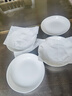 斯凯绨（Sky Top）骨碟陶瓷深盘子酱菜碟纯白家用骨瓷餐具套装6英寸饭盘4件 实拍图