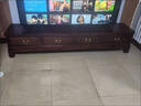 广朝新中式 花梨木电视柜实木客厅 现代简约客厅电视影视柜出口转内销 花梨色 2.2米电视柜 实拍图