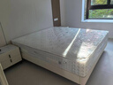左睿无床头悬浮床现代简约榉木排骨架床架子奶油风主卧双人齐边皮床 床+床头柜*2 1.8m*2.0m 实拍图