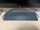 雷柏（Rapoo）E9300G升级款 99键无线/蓝牙多模键盘 刀锋超薄紧凑便携无线键盘 电脑笔记本商务办公键盘 深灰 实拍图