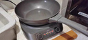 美的（Midea）钛陶电炒锅 电蒸锅宿舍煮锅炒菜专用分体式家用多功能一体电火锅煎锅5.5L多用途锅HCG3218S配蒸笼 实拍图