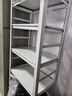 唐辑书架书柜家用落地置物货架学生钢制收纳储物架子 白五层50*30*138 实拍图