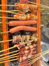 游牧御品 大漠烧烤食材4-6人份220串 8种烤肉串 牛羊肉串鸡翅五花鱿鱼牛肚 实拍图