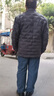 波司登（BOSIDENG）25年新款短款轻薄羽绒服男90鹅绒立领无缝胶囊保暖外套B250131033 【700+蓬鹅绒】极地灰-格雷系【卡码拍大】 XL 185/104A 体重约155-170斤 实拍图