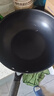 三禾无涂层不粘炒锅炒菜锅钛合金钛钛锅32cm天穹黑配钢铲LC32S1 实拍图