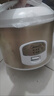 美的（Midea） 微压电饭煲 精铸发热盘大容量简单易控 黑晶内胆家用迷你小电饭锅 1-2-3-5-8人家用商用 3升黑晶内胆MB-WYJ301 （2-6人） 3L 实拍图