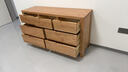 源氏木语全实木橡木五斗柜收纳七斗柜卧室客厅家具电视柜简约抽屉储物柜子 原木色七斗柜135*40*75.5cm 整装 实拍图