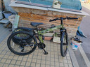 Jeep吉普自行车折叠山地男女学生26寸24速双减震公路单车战神-苍岭绿 实拍图