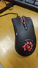 双飞燕（A4TECH）A91 电竞鼠标有线 台式电脑CS吃鸡CF英雄联盟三角洲行动打瓦无畏契约血手幽灵游戏机械 鼠标 黑色 实拍图