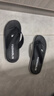 俞兆林（YUZHAOLIN）人字拖男女沙滩鞋凉拖鞋外穿夹趾拖 YE408 黑色 42/43 实拍图