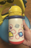 babycare儿童水杯6个月以上宝宝霸王龙不锈钢保温杯上学450ml-新旧款混发 实拍图