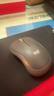 罗技（Logitech）M221 轻音鼠标 无线鼠标 办公鼠标 对称鼠标 带无线微型接收器 米白色 实拍图