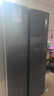 奥马（Homa）60cm以下超薄机身452升一级能效双变频风冷无霜薄款双开门对开门家用电冰箱 家电国家补贴452WKJ/B 实拍图