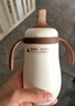 世喜婴儿保温杯幼儿小月龄316L不锈钢吸管学饮水杯外出保温奶瓶幼儿园 实拍图