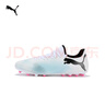 彪马（PUMA）MG短钉贴合耐穿训练足球鞋男人造草坪钉鞋FUTURE7 107725 白-黑色-粉-01 44.5 实拍图