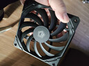 ID-COOLING12CM薄扇 12015无光机箱风扇黑色 超薄15mm规格 适用ITX下压式电脑散热器改装 TF-12015-K 实拍图