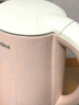 美的（Midea）电热水壶电水壶烧水壶双层防烫 0涂层 食品级304不锈钢1500W快速沸腾1.7L大容量 HJ1705 实拍图