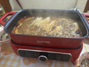 苏泊尔（SUPOR）电蒸锅 电煮锅 电火锅 家用多功能烤鱼烤肉锅 多用途分体不粘料理锅 蒸煮炖涮电热锅H3423FK863A 实拍图
