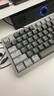 京东京造 JZ990有线机械键盘 99键背光 Gasket结构 PBT键帽 多媒体音量旋钮 双系统兼容  游戏办公 灰冷翠 实拍图