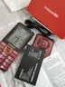 酷派（Coolpad）5000毫安大电池 老年机4G全网通老年人手机超长待机2.8大屏大字大声音学生按键老人手机 K88 红色 实拍图
