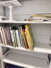 唐辑 钢制书架书柜落地学校图书馆阅览室家用档案架 白色单面五层 实拍图
