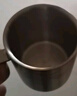 美厨（MAXCOOK）316不锈钢水杯 双层泡茶杯口杯儿童学生带盖手柄400ml  MCB1112 实拍图