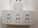 公牛（BULL）转换插头/品字形一转三插座/无线转换插座/电源转换器 适用卧室、厨房 3位分控开关插座  实拍图